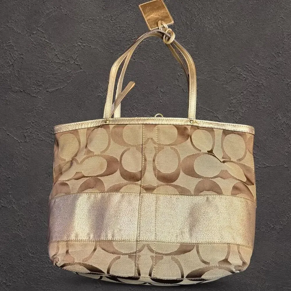Coach signature stripe